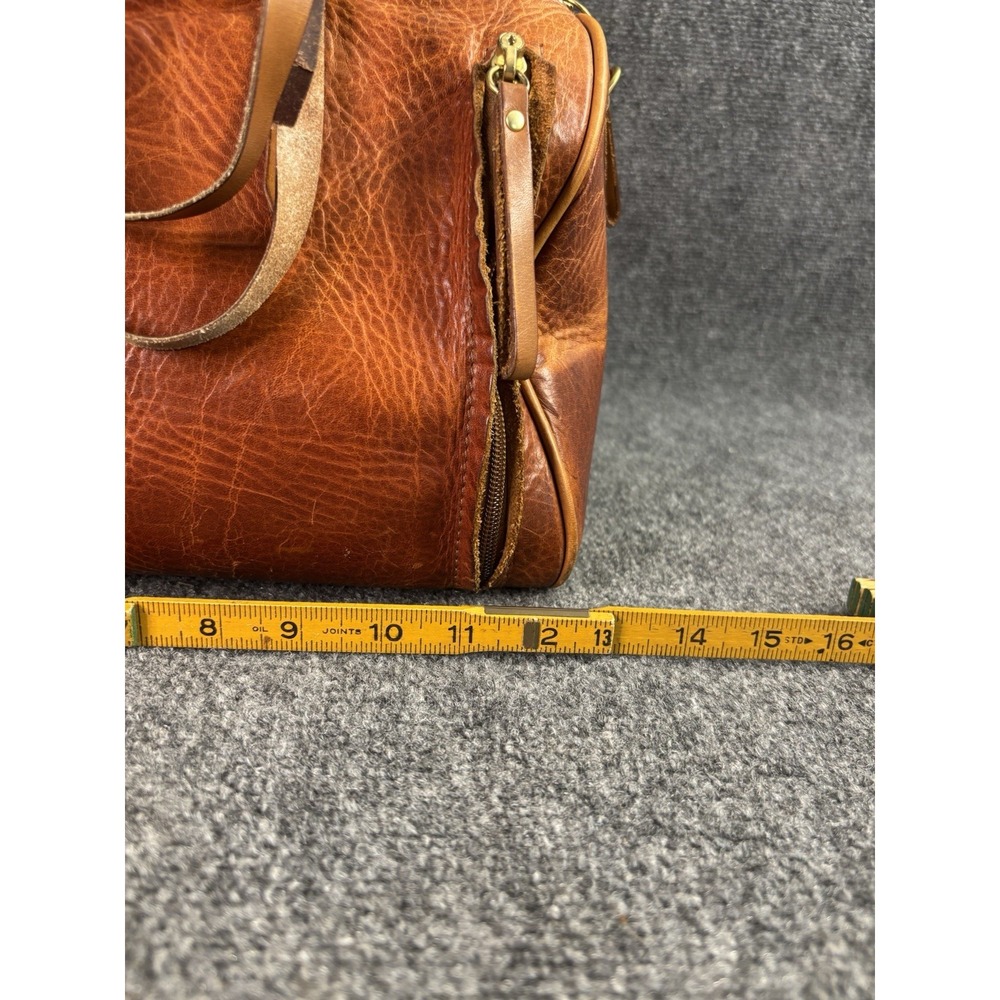 Vintage Overland Sedona Horween Leather Top Handle Handbag - Picture 9 of 10